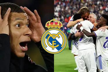 Aunque la celebración está en Cibeles, existía expectativa sobre alguna muestra del entorno de Mbappé, su madre reaccionó a un tweet
