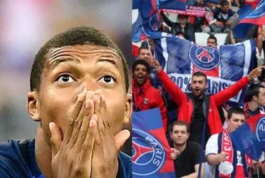 Aunque rechazó al Real Madrid para quedarse en el Paris Saint-Germain, la aficion del club parisino le daría la espalda a Kylian Mbappé ya que este querría a Neymar fuera del club.