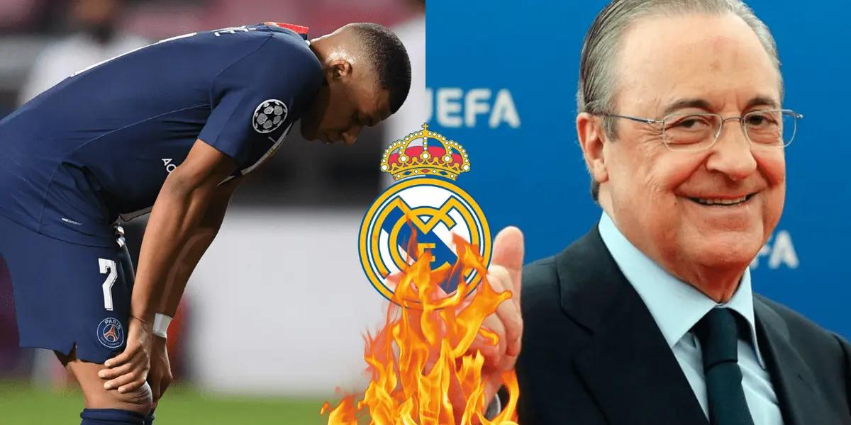 Aunque sea muy improbable la llegada de Mbappé al Real, Florentino ya le impone condiciones.
