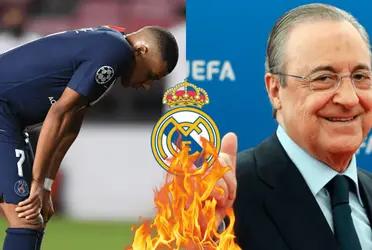 Aunque sea muy improbable la llegada de Mbappé al Real, Florentino ya le impone condiciones.