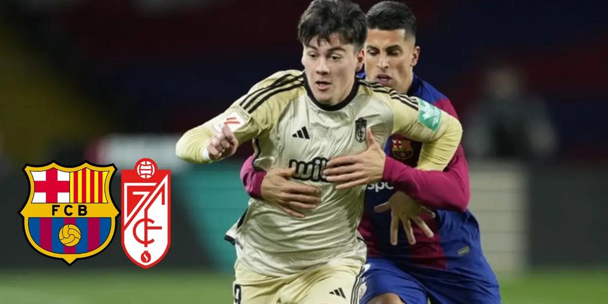 Azulgranas y nazaríes se están midiendo en la 24ª jornada de LaLiga