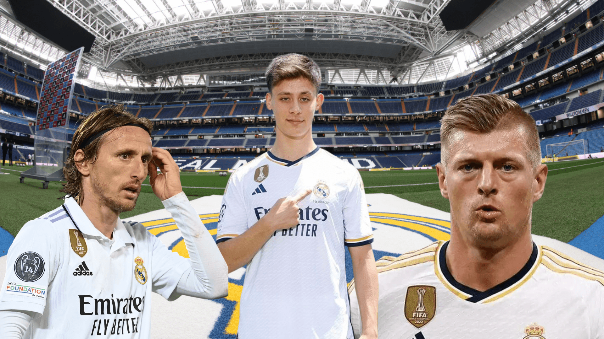 Balón de Oro y Galáctico del Madrid, jubiló a Kroos y Modric por ver a Güler