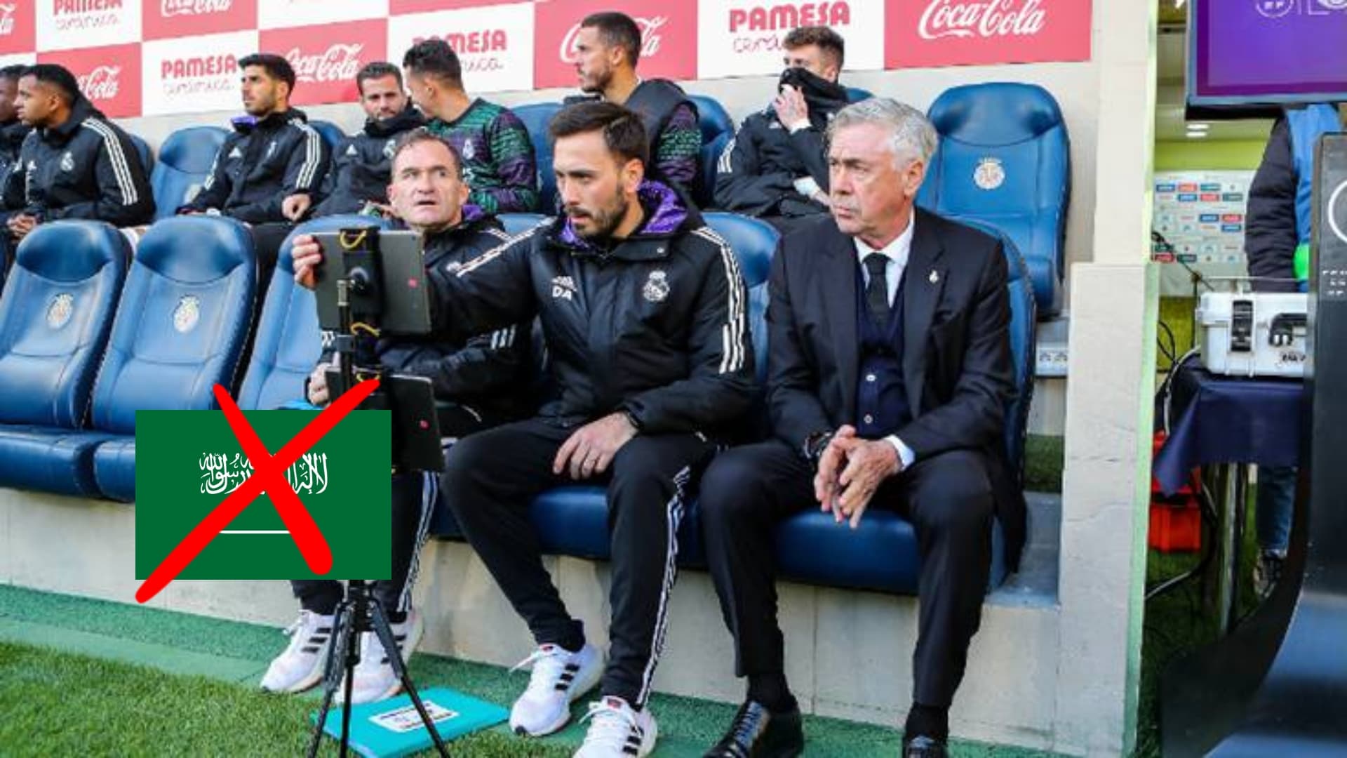 Banquillo del Real Madrid