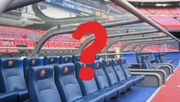Banquillo FC Barcelona