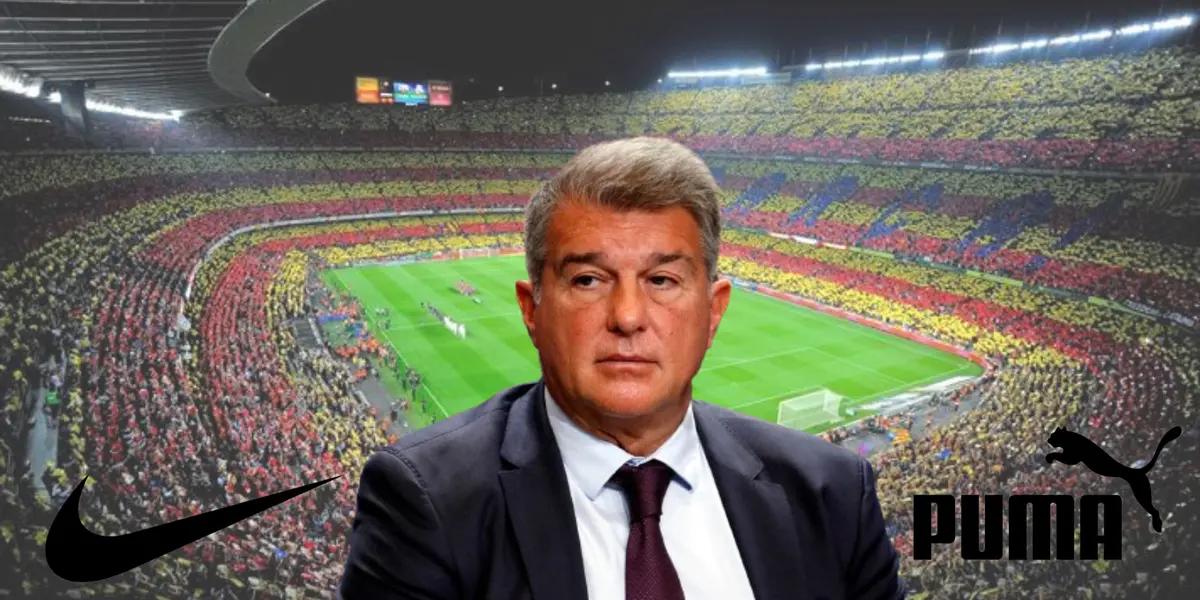 Barça amenaza con fin a Nike, la fortuna que Laporta quiere que Puma le pague