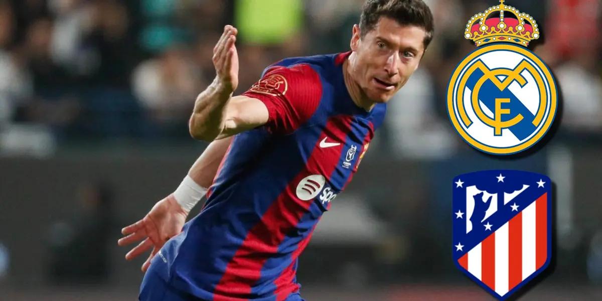 Barça desea deshacerse de Lewandowski y podría darse un mega camisetazo en España