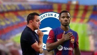 Barça se olvida de Ansu Fati, el compañero del Brighton que ficharía Xavi