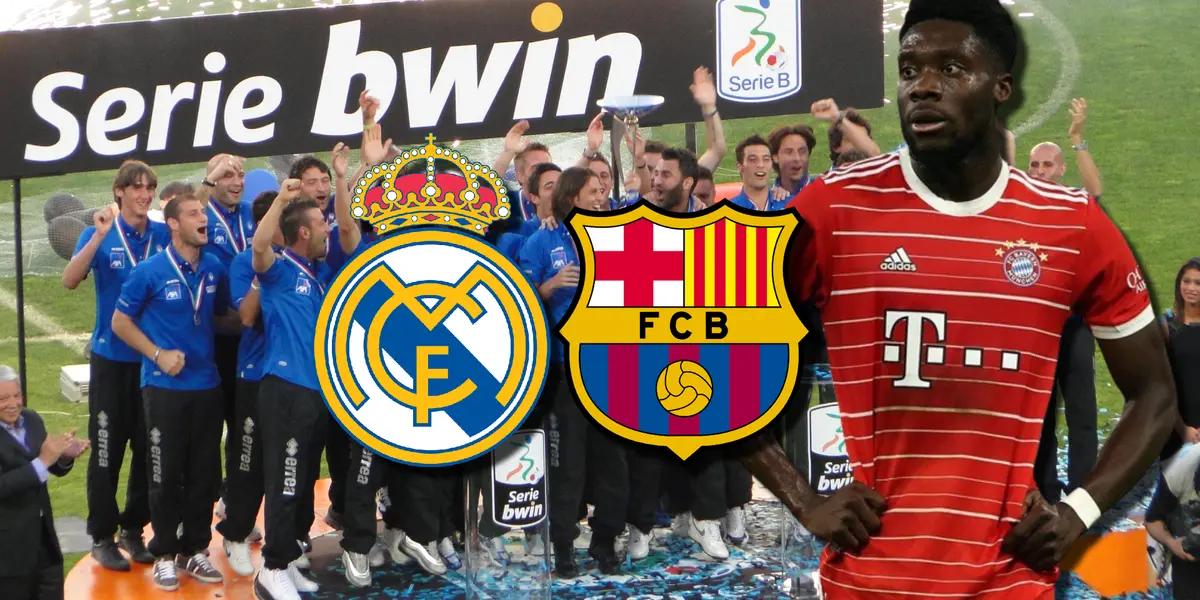 Barça tiene vía libre por Davies, el Madrid quiere a jugador campeón de Serie B