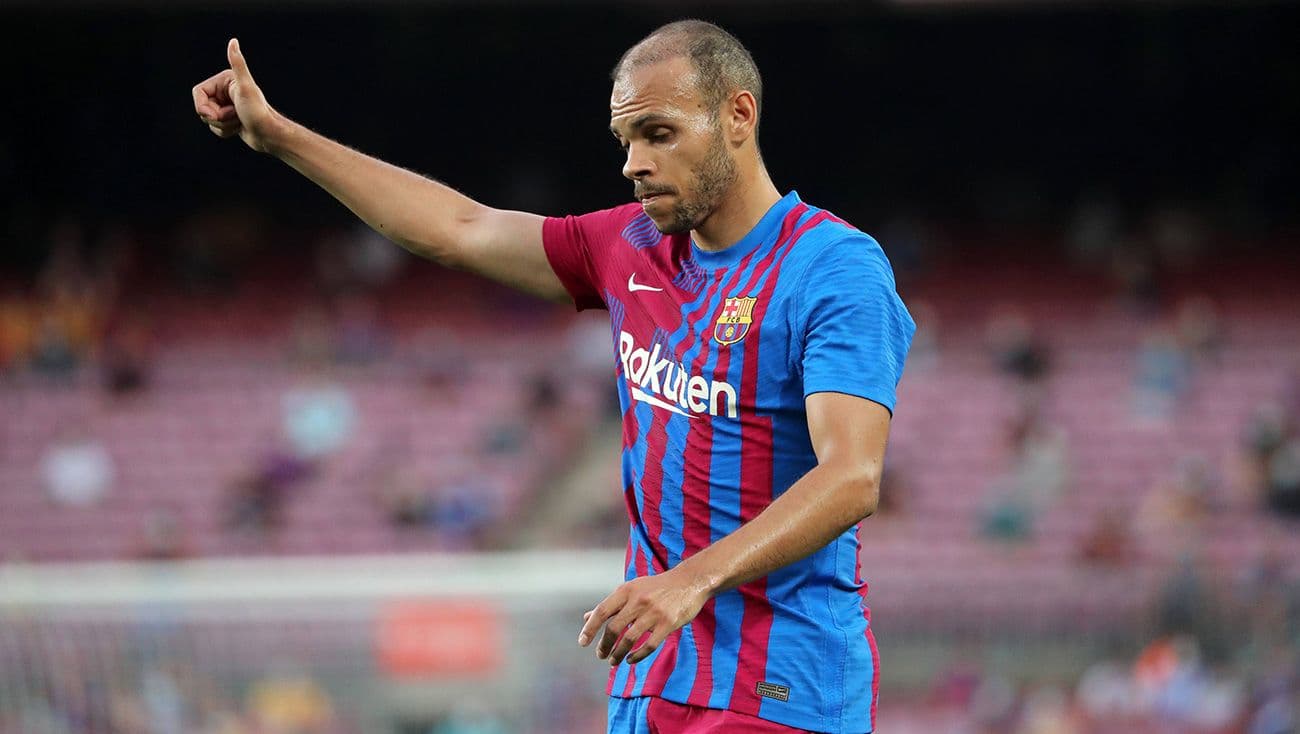 Barcelona busca vender a Braithwaite en el próximo mercado de pases.