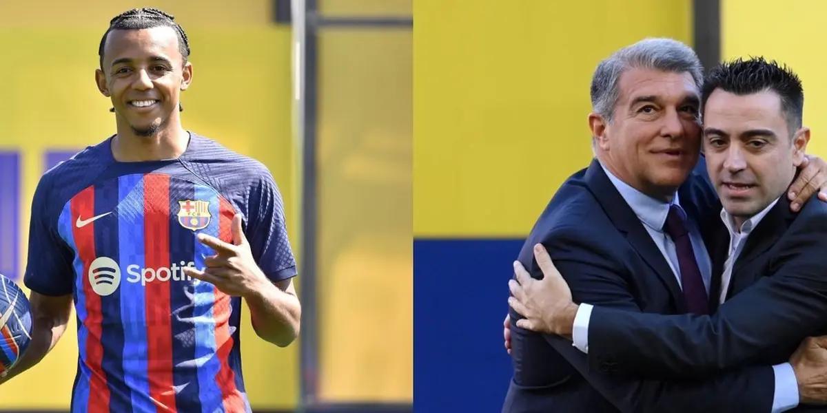 Barcelona buscaría un central, Juan Foyth, que podría desplazar a Jules Koundé.