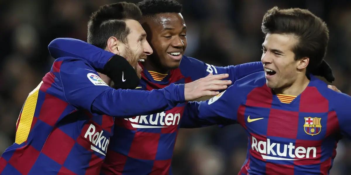 Barcelona está en busca de un nuevo sponsor ya que finaliza su vinculo con Rakuten. Spotify, Polkadot y VeganNation entre sus opciones.