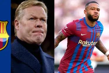 Barcelona estaría pronto a concretar la venta de uno de los jugadores favoritos de Ronald Koeman, Memphis Depay, quien podría fichar por el Tottenham Hotspur a cambio de 20 millones de euros.