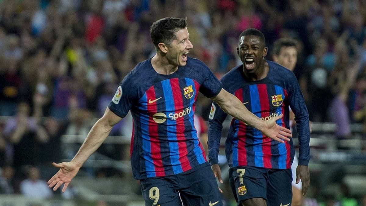 Barcelona le gana momentáneamente al Athletic de Bilbao por 3 a 0