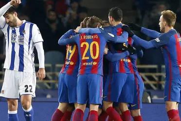 Barcelona visita a la Real Sociedad en el Reale Arena por la jornada n° 33 de La Liga Santander, este jueves a las 21.30 luego de caer ante Cádiz en el Camp Nou el equipo azulgrana busca recomponerse.