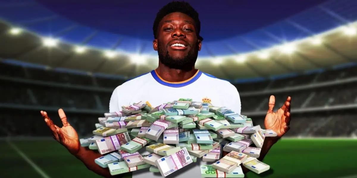 Bayern Múnich está dispuesto a dejar ir a Alphonso Davies por 50 millones, el Real Madrid quiere pagar menos