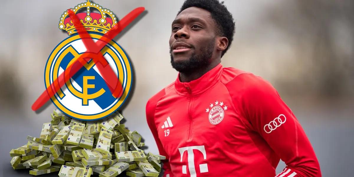 Bayern Múnich le ha hecho una nueva oferta a Alphonso Davies, para que rechace la propuesta del Real Madrid