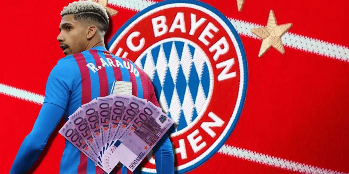 Bayern Múnich pretende a Ronald Araújo, que es de las grandes figuras del FC Barcelona