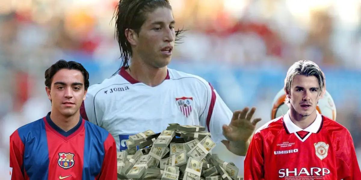 Beckham compró Porsche y Xavi tostadora, esto hizo Sergio Ramos con 1er sueldo