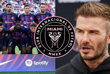 Beckham quiere construir su propio Barcelona en Miami