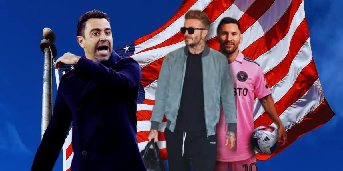 Beckham se ríe en la cara del FC Barcelona