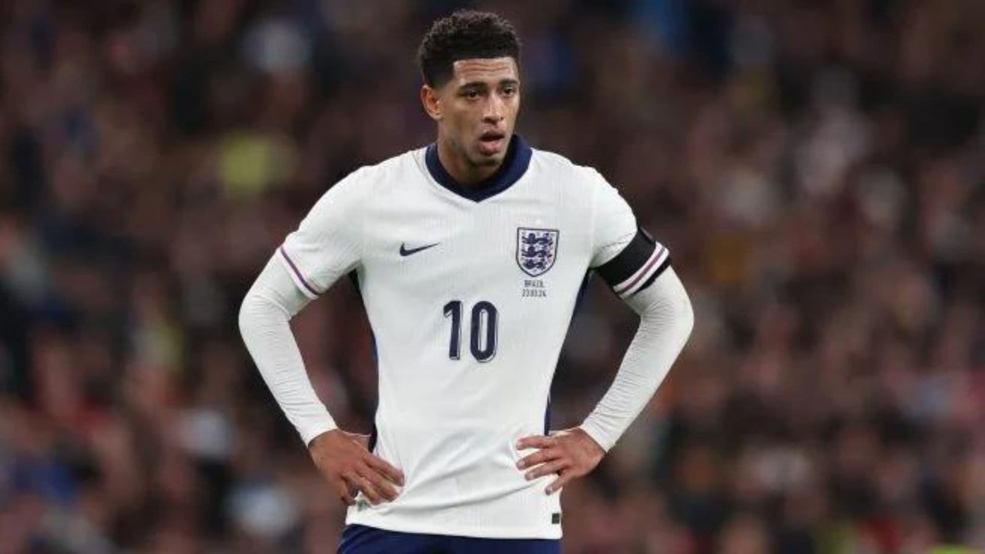 Bellingham con la camiseta de Inglaterra. (Foto: EFE)