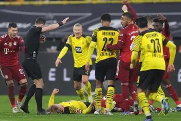 Bellingham denunció al arbitro de robo en el partido entre Borussia Dortmund y Bayern Múnich. Y lo acusó indirectamente de arreglar el encuentros antes.
