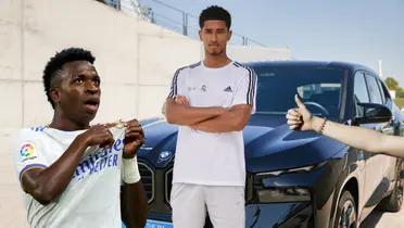 Bellingham maneja BMW, el curioso método de Vinicius para llegar a Valdebebas