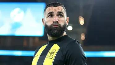 Benzema cerró sus redes por críticas, ahora menospreció a Al-Ittihad y esto dijo