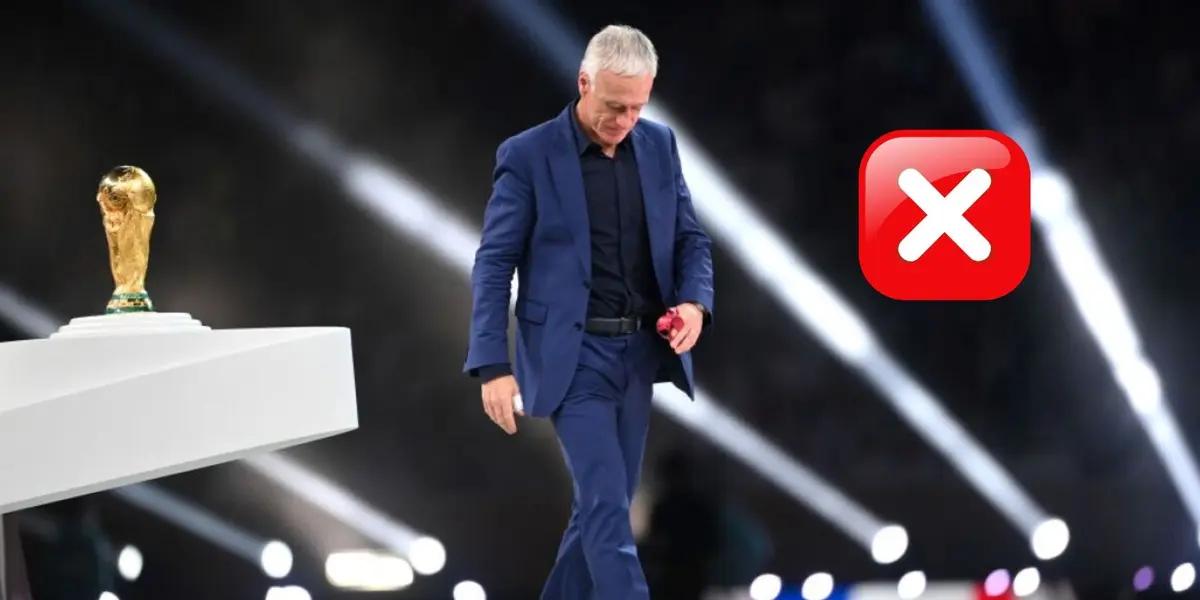 Benzema renunció a la selección de Francia porque su entrenador lo dejó fuera de la final del mundo.