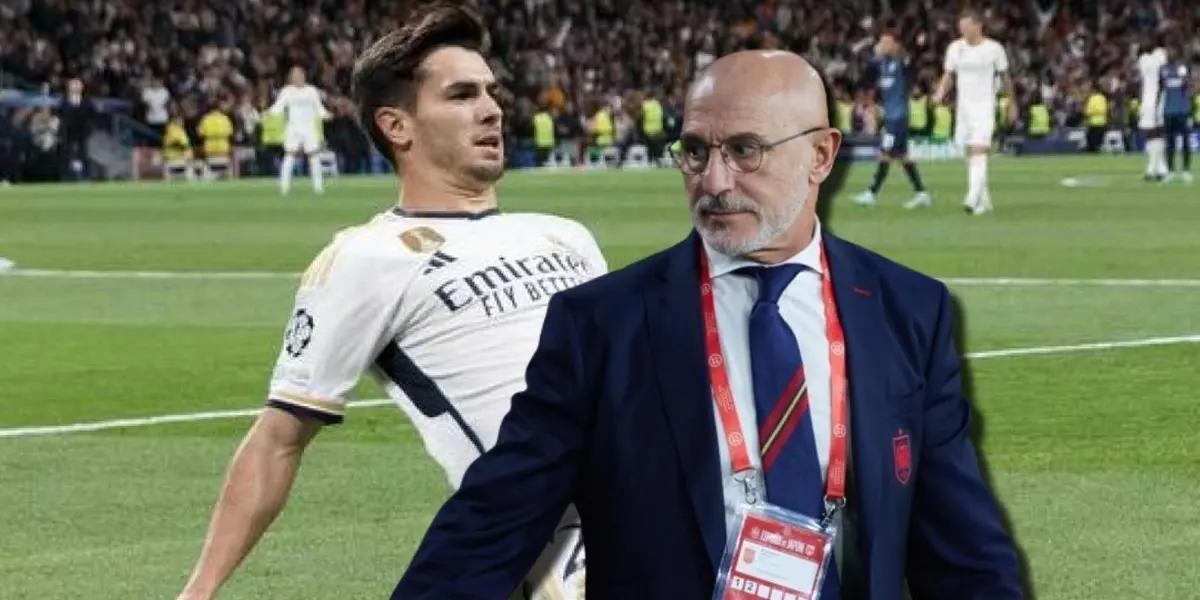 Brahim Díaz está brillando en el Real Madrid y contra el Granada fue otra gran actuación pero no jugará para la Selección de España