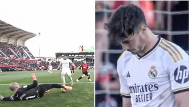 Brahim Díaz y el gol que falló entre Real Madrid ante Mallorca