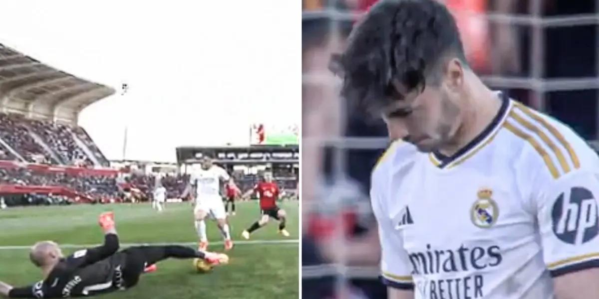 Brahim Díaz y el gol que falló entre Real Madrid ante Mallorca