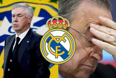 Brasil presiona a Ancelotti y esto decidió el técnico sobre abandonar Madrid de inmediato