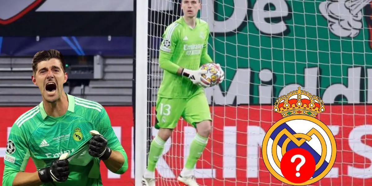 Brilló con Leipzig pero ahora que vuelve Courtois esto hará el Madrid con Lunin