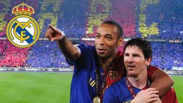 Brilló en Barça y ama a Messi pero Henry confesó por qué Real Madrid es el mejor