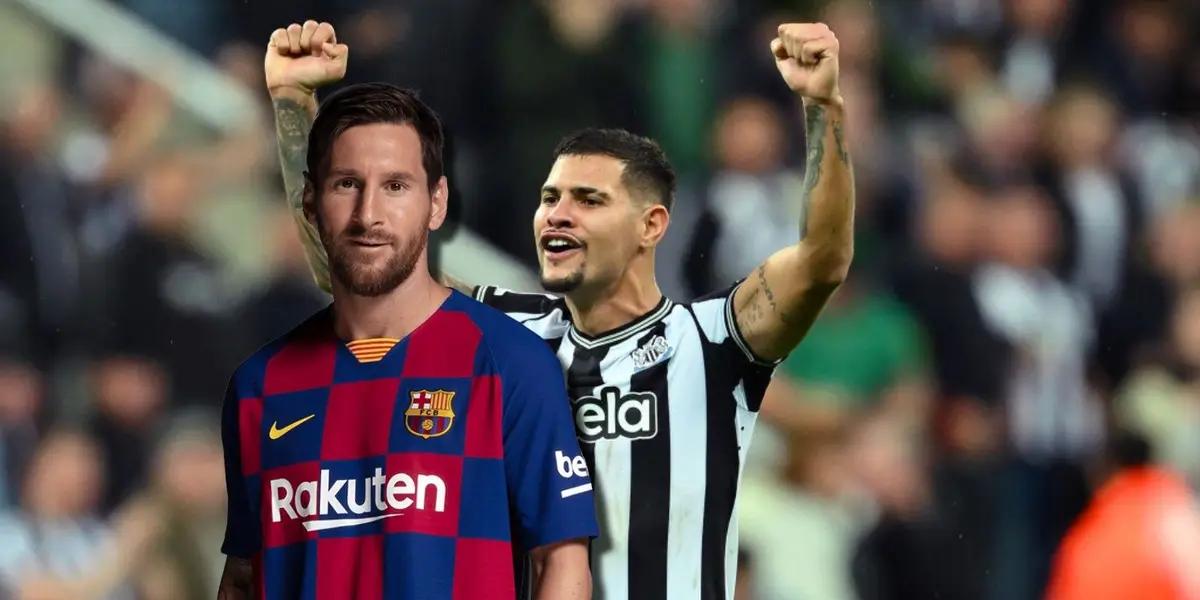 Bruno Guimaraes quiere jugar en el FC Barcelona pero no deben pagar solamente 70 millones al Newcastle