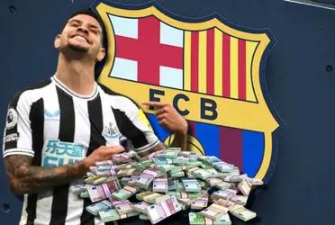 Bruno Guimaraes tiene la intención de ponerse la camiseta del FC Barcelona, sin embargo deberán pagar millones de euros