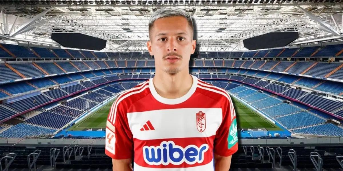 Bryan Zaragoza es de lo mejor que tiene el Granada, que se enfrentó al Real Madrid