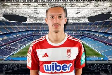 Bryan Zaragoza es de lo mejor que tiene el Granada, que se enfrentó al Real Madrid