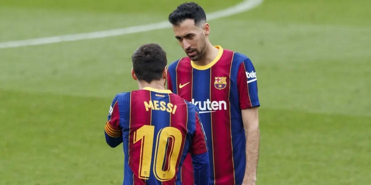 Busquets tenía la idea de jugar en la MLS pero como Messi renovó con el PSG, ahora Busi está pensando en quedarse en el cuadro culé.