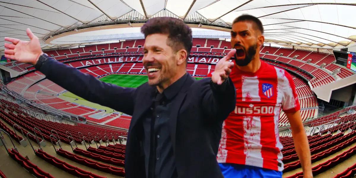 Cambio de planes rotundo en Atlético de Madrid.