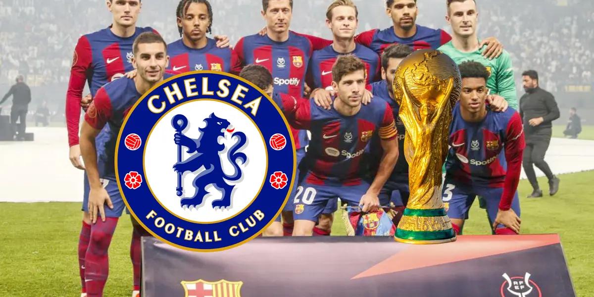 Campeón mundial de 60 millones, Chelsea quiere sacarlo de Barça y ficharlo con Osimhen