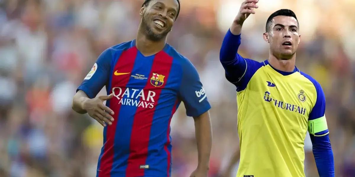 Campeón mundial y compañero de Cristiano, Ronaldinho le mintió y arruinó su carrera