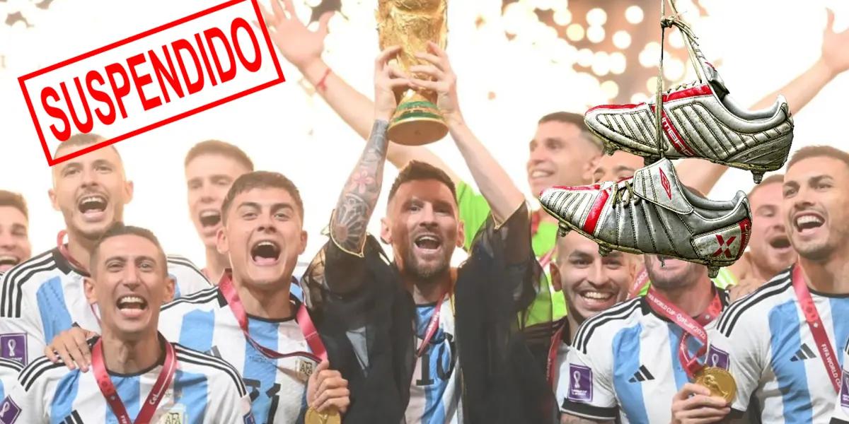 Campeón mundial y traicionó a Messi, su vida cambió y pelea para volver a jugar