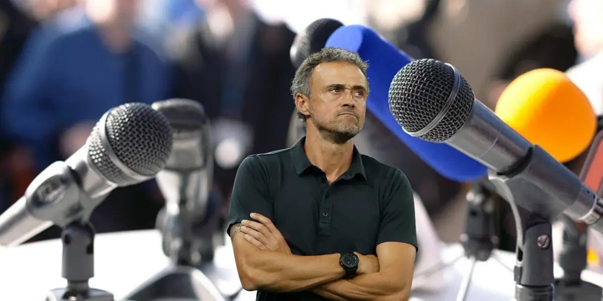 Cansado de la novela con Mbappé, así descalificó Luis Enrique al periodismo