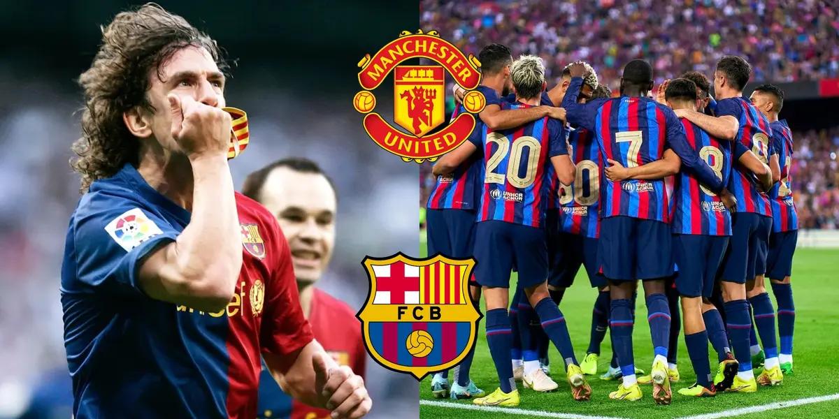 Carles Puyol lo llenó de elogios y ahora Manchester United lo quiere como objetivo para reforzar su plantel