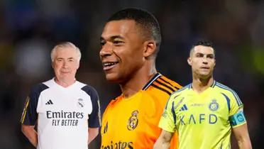 Carlo Ancelotti - CR7 - Kylian Mbappé (Foto: X)