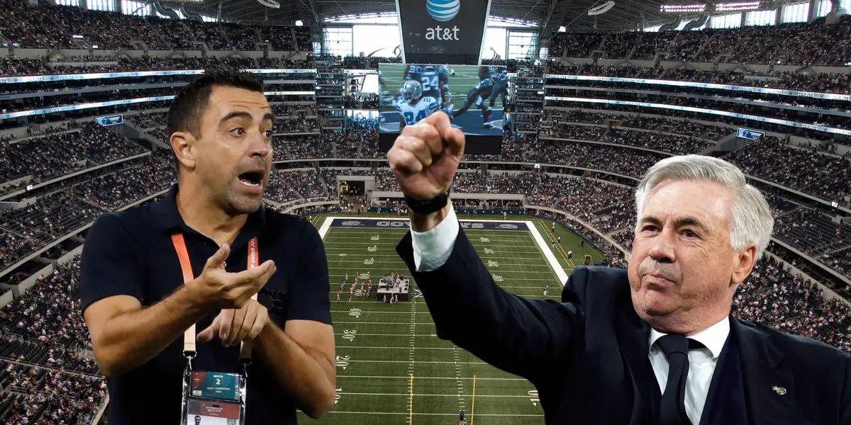 Carlo Ancelotti dejó una contundente frase que indirectamente fue para Xavi Hernández a minutos del partido con el FC Barcelona