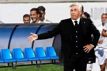 Carlo Ancelotti duda con la inclusión en el equipo titular de uno de su referentes para el debut en La Liga