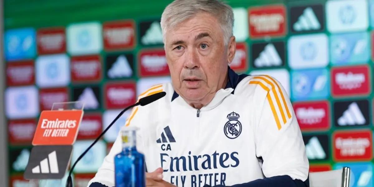 Carlo Ancelotti en rueda de prensa ha hablado sobre La Fábrica y los objetivos del club con la misma